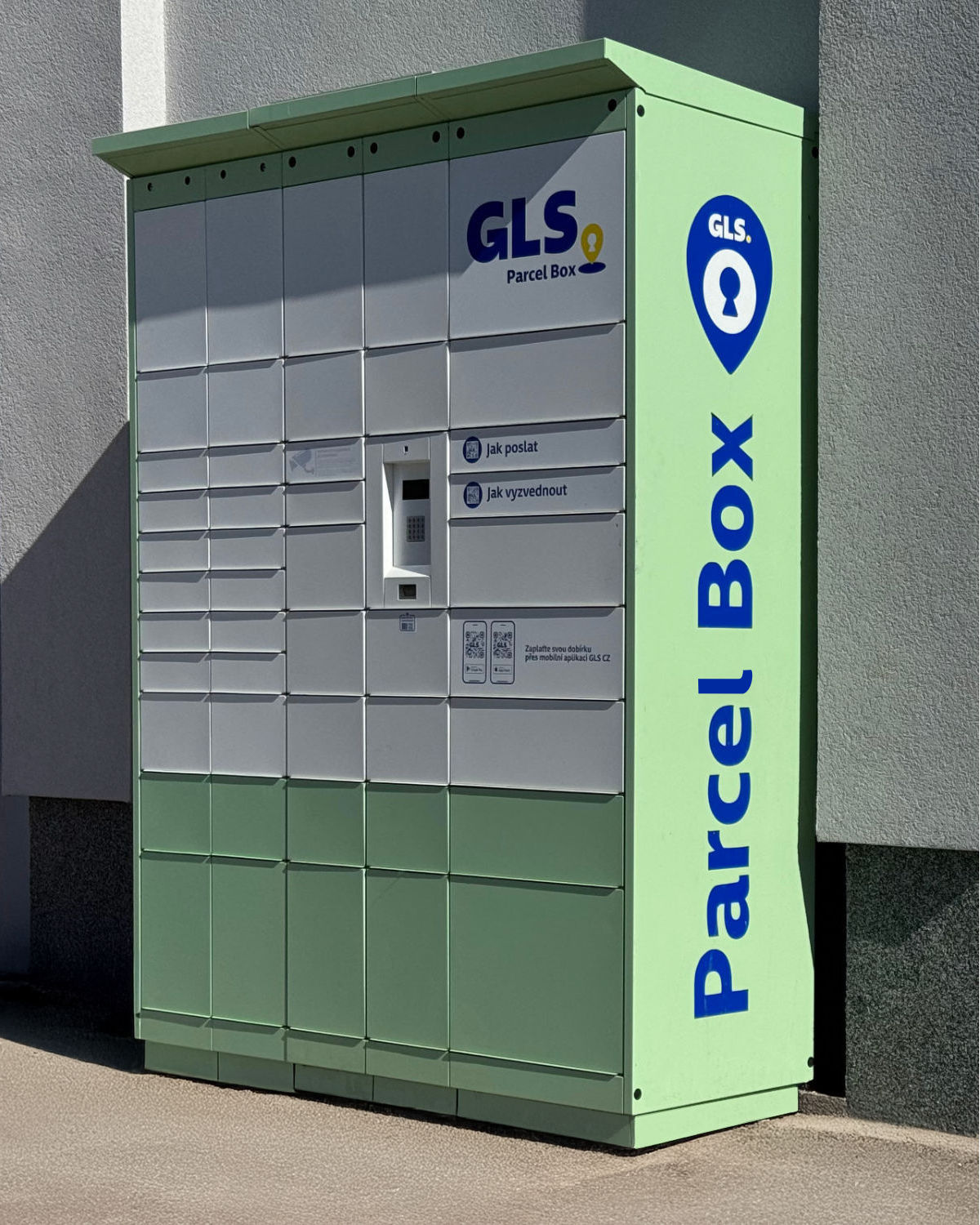 Wir sind stolze Hersteller von Paketstationen für GLS CZ