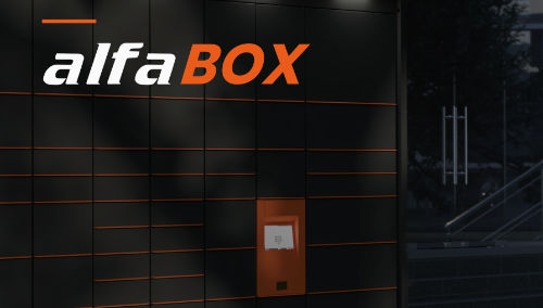 Katalog parcel delivery lockers alfaBOX