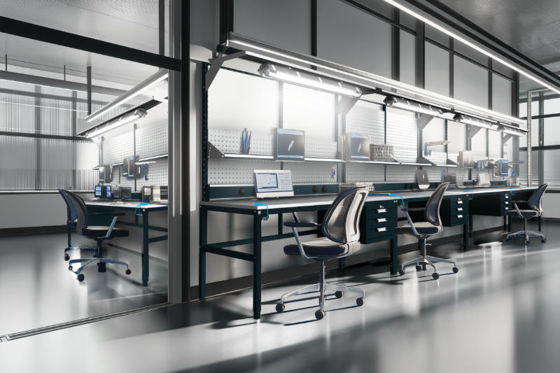 Ergonomische ALGERS-Tische – eine flexible Lösung für Arbeitsbereiche