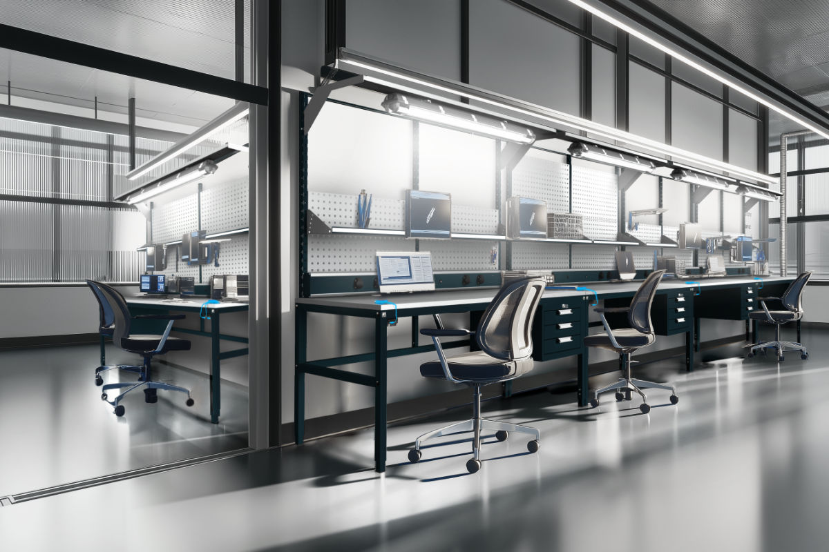 Ergonomische ALGERS-Tische – eine flexible Lösung für Arbeitsbereiche