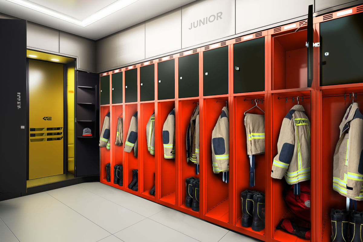Produkt für Jugendfeuerwehr Einheiten mit reduzierter Höhe.