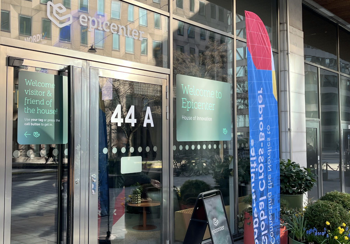 Epicenter Stockholm, wo die Konferenz stattfand