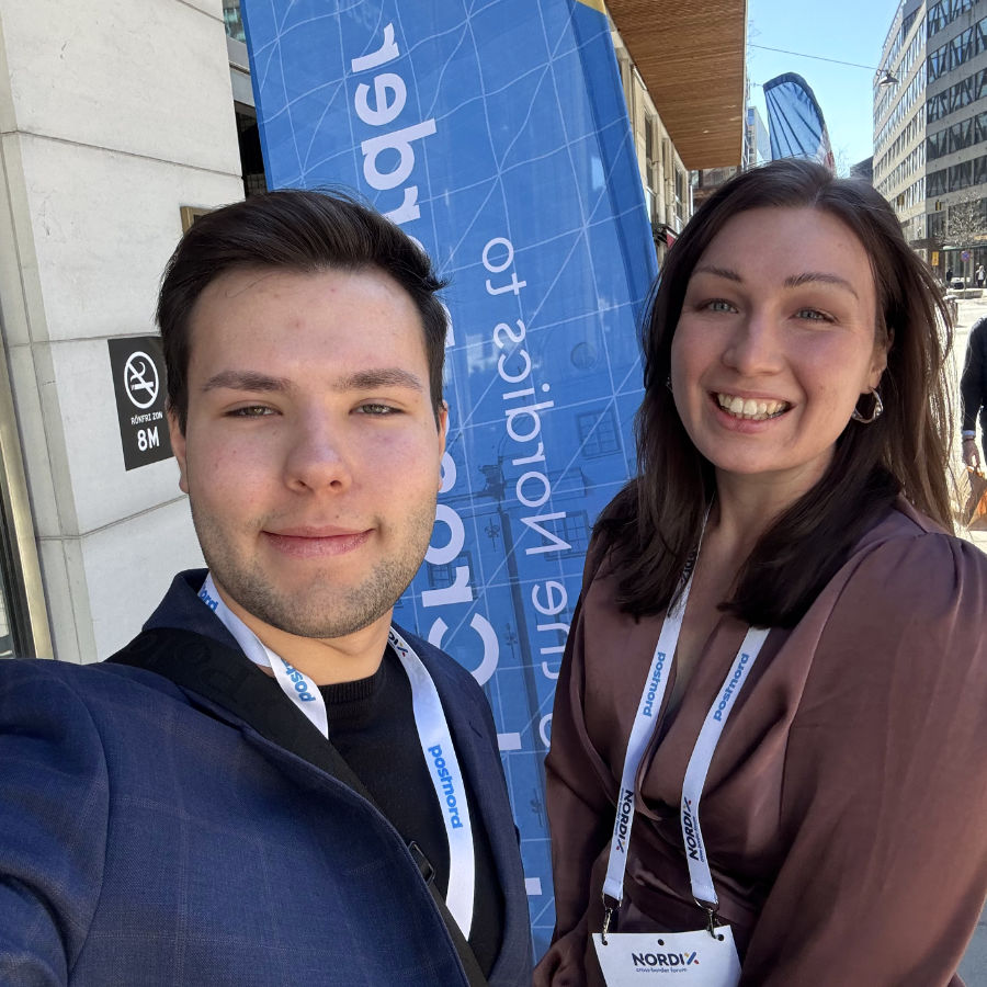 Unsere Kollegen Giulia und Martin auf der Nordix Forum Konferenz Unsere Kollegen Giulia und Martin auf der Nordix Forum Konferenz
