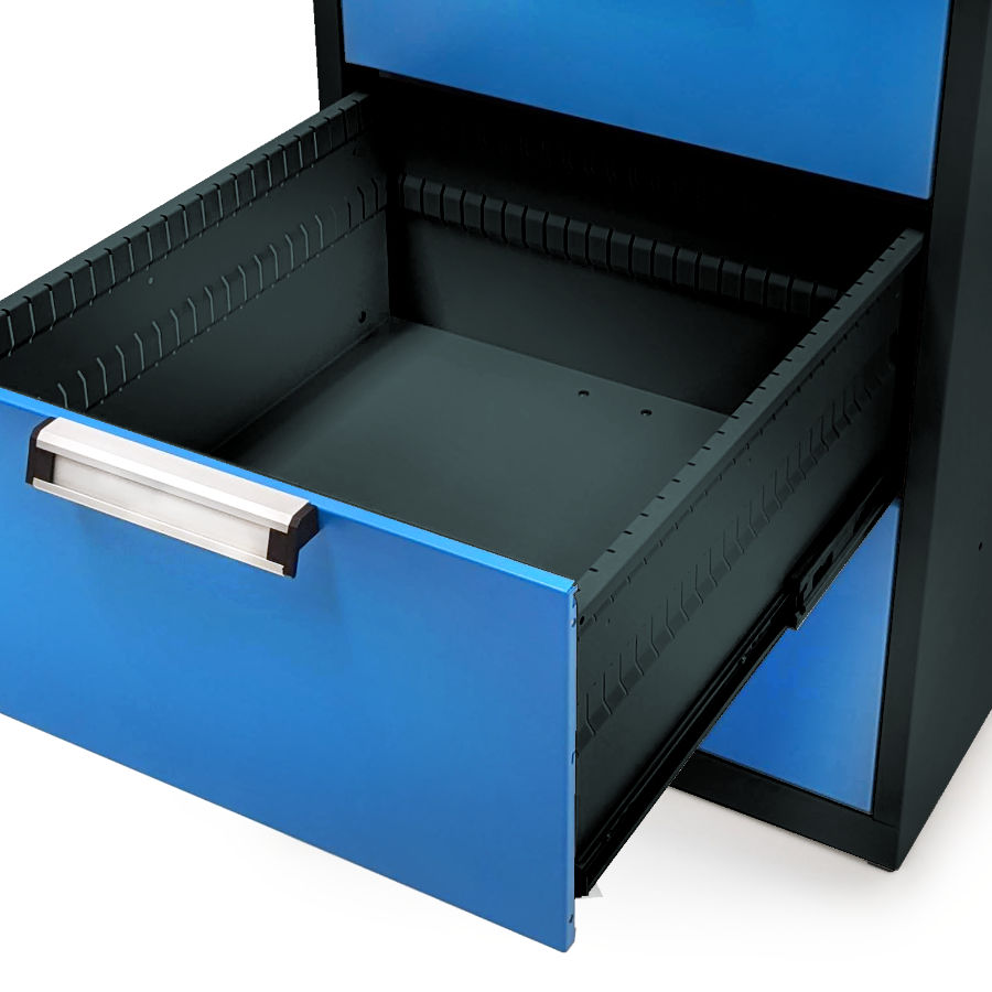 Die Schubladen der UNI-Container haben eine nutzbare Grundfläche von 24E x 27E