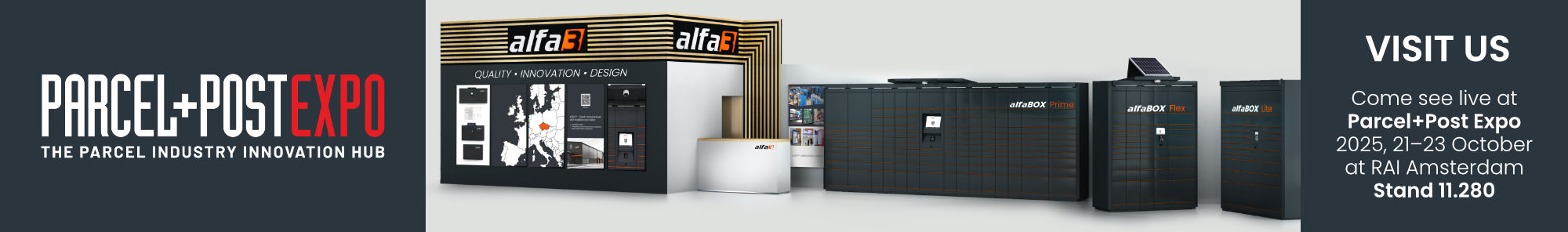 Weitere Informationen über die Messe finden Sie auf parcelandpostexpo.com