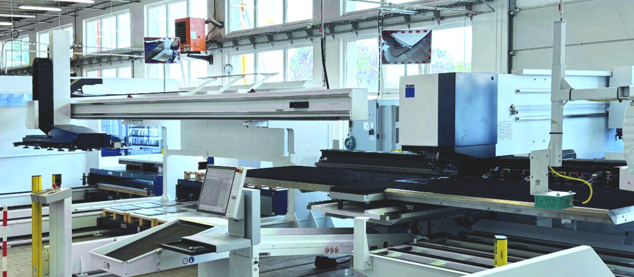Neue TRUMPF-Technologien im Produktionswerk von ALFA 3. Neue TRUMPF-Technologien im Produktionswerk von ALFA 3.