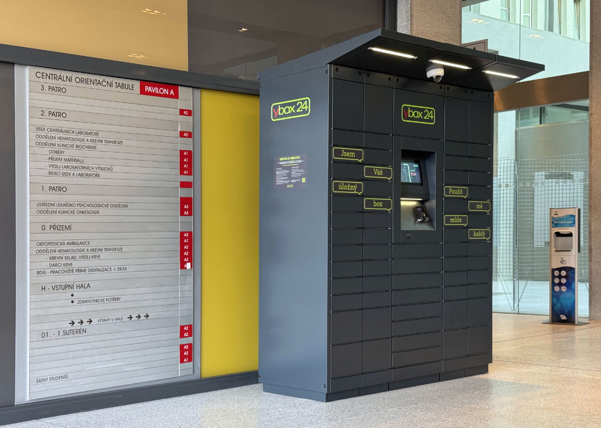 Ybox 24 war ursprünglich ein System zur Schlüsselübergabe in einer Autovermietung.