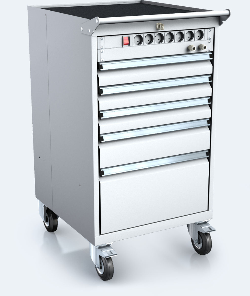 Untergestell - 27E - Kunststoffrollen