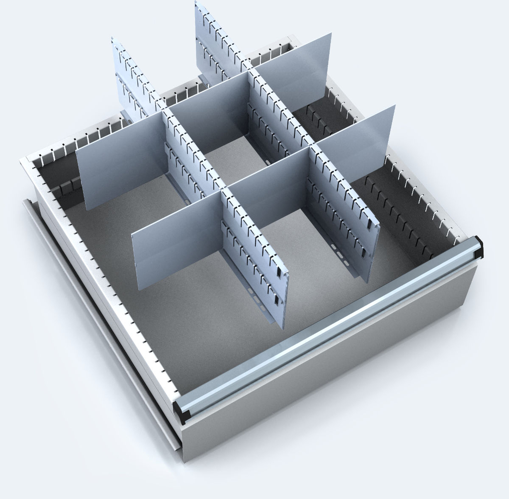 Schubladenkorpus 17U - 2727E