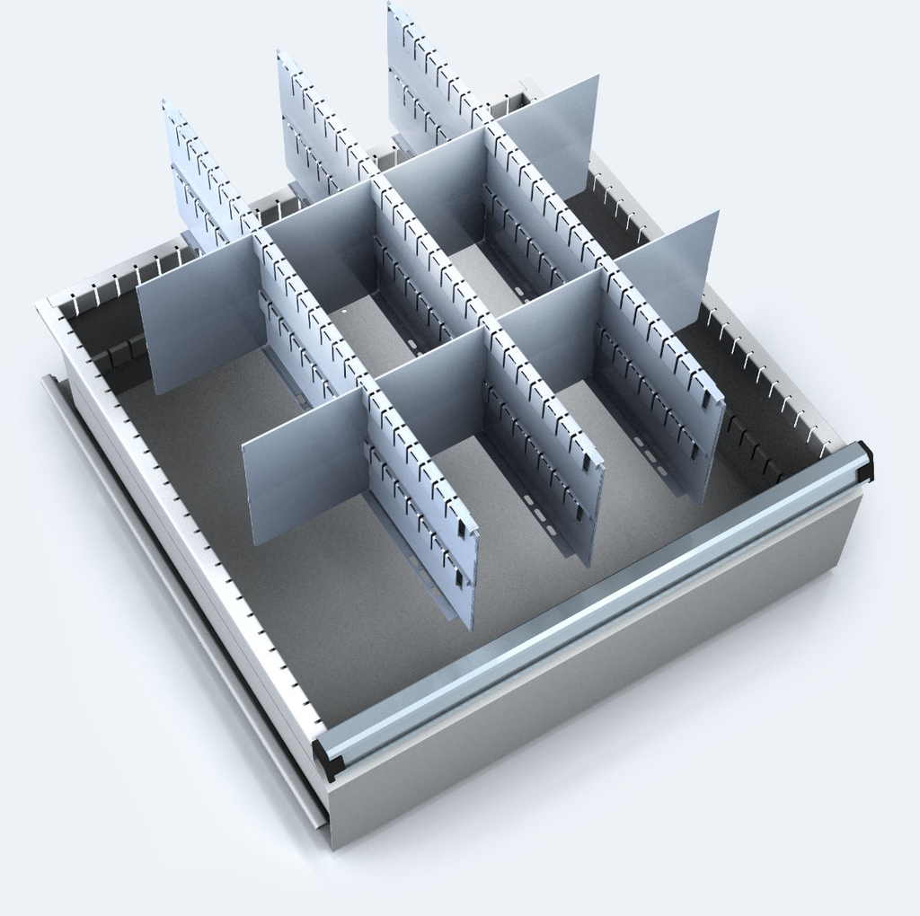Schubladenkorpus 17U - 2727E
