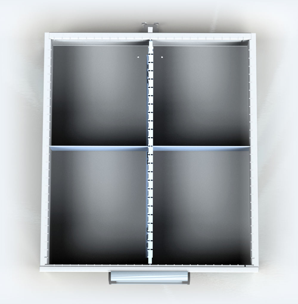 Schubladenkorpus 17U - 2727E