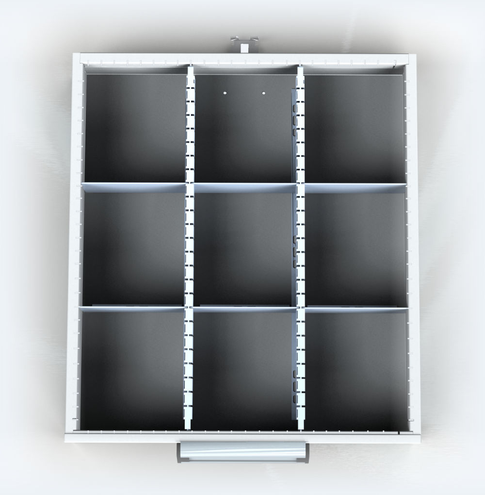 Schubladenkorpus 17U - 2727E