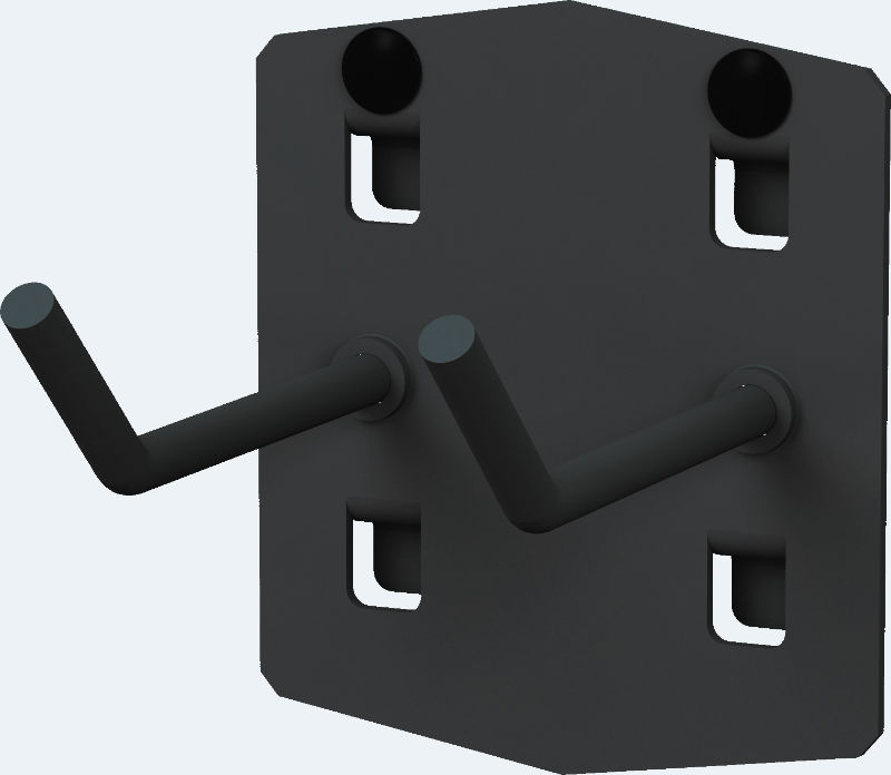 Werkzeughalter - Doppelter dorn 45°