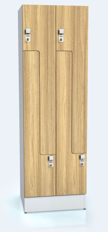 Premium Schränke mit Tür in Z-Form ALFORT DD 1920 x 600 x 520