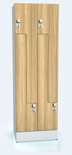 Premium Schränke mit Tür in Z-Form ALFORT DD 1920 x 600 x 520