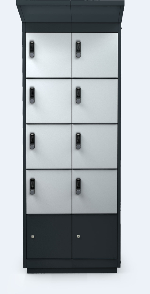 Ladestation für E-Bikes – 8 Fächer