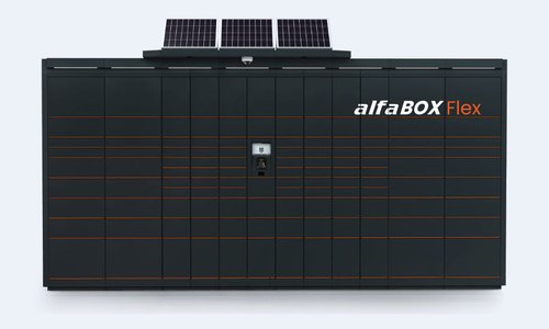 alfaBOX Flex – Solar-Paketstation der neuen Generation