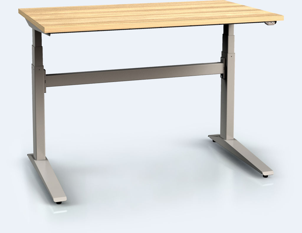 Elektrisch höhenverstellbare Tisch ALNAK - Platten - 660 - 1310 x 1200 x 700