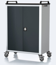 Tablet and notebook sync and charge trolleys 1340 x 915 x 540