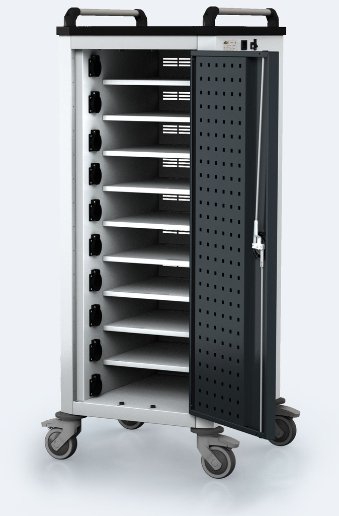 Wagen zum Laden von Laptops und Tablets 1340 x 515 x 540