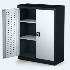 ESD - Systemschränke UNI 1170 x 920 x 500 - Fachböden