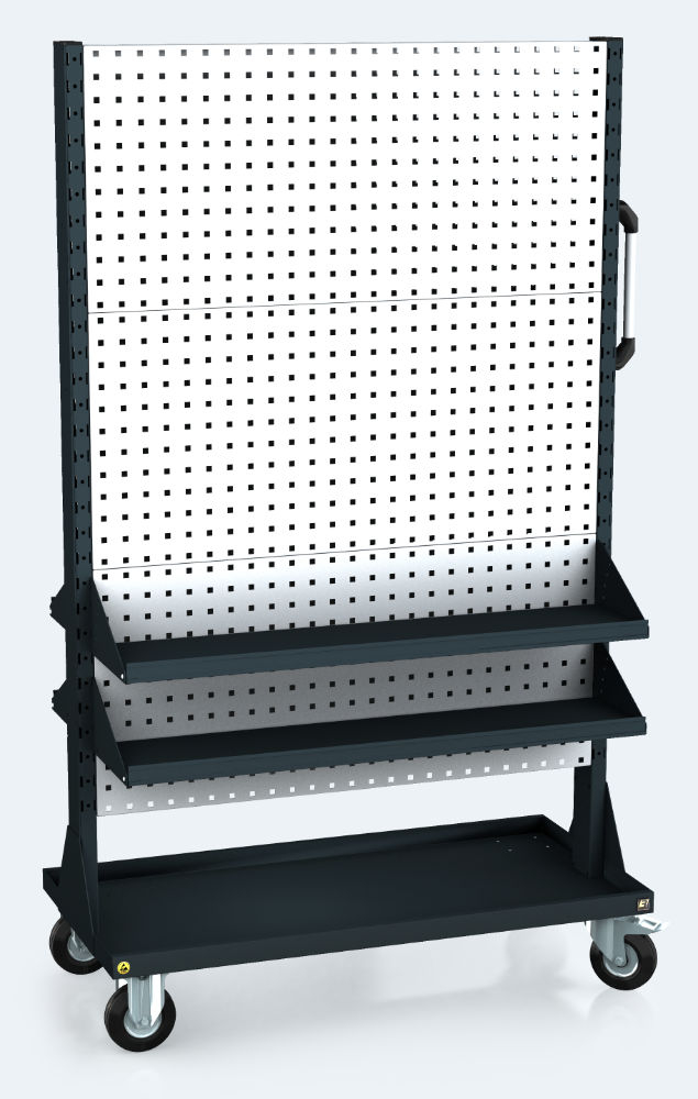 Lochplattensysteme mit Fahrgestell 1686 x 1020 x 500