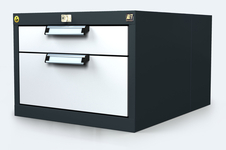 ESD - Unterbaublöcke UNI für Werkbänke 218 x 480 x 600 - 1x Schubladen