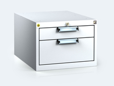 ESD - Unterbaublöcke UNI für Werkbänke 218 x 480 x 600 - 1x Schubladen