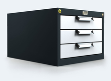 ESD - Unterbaublöcke UNI für Werkbänke 218 x 480 x 600 - 1x Schubladen