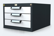 ESD - Unterbaublöcke UNI für Werkbänke 218 x 480 x 600 - 1x Schubladen
