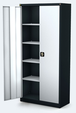 ESD - Systemschränke UNI 1950 x 920 x 500 - Fachböden