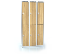 Geteilte Kleiderschränke ALDERA 1800 x 900 x 500