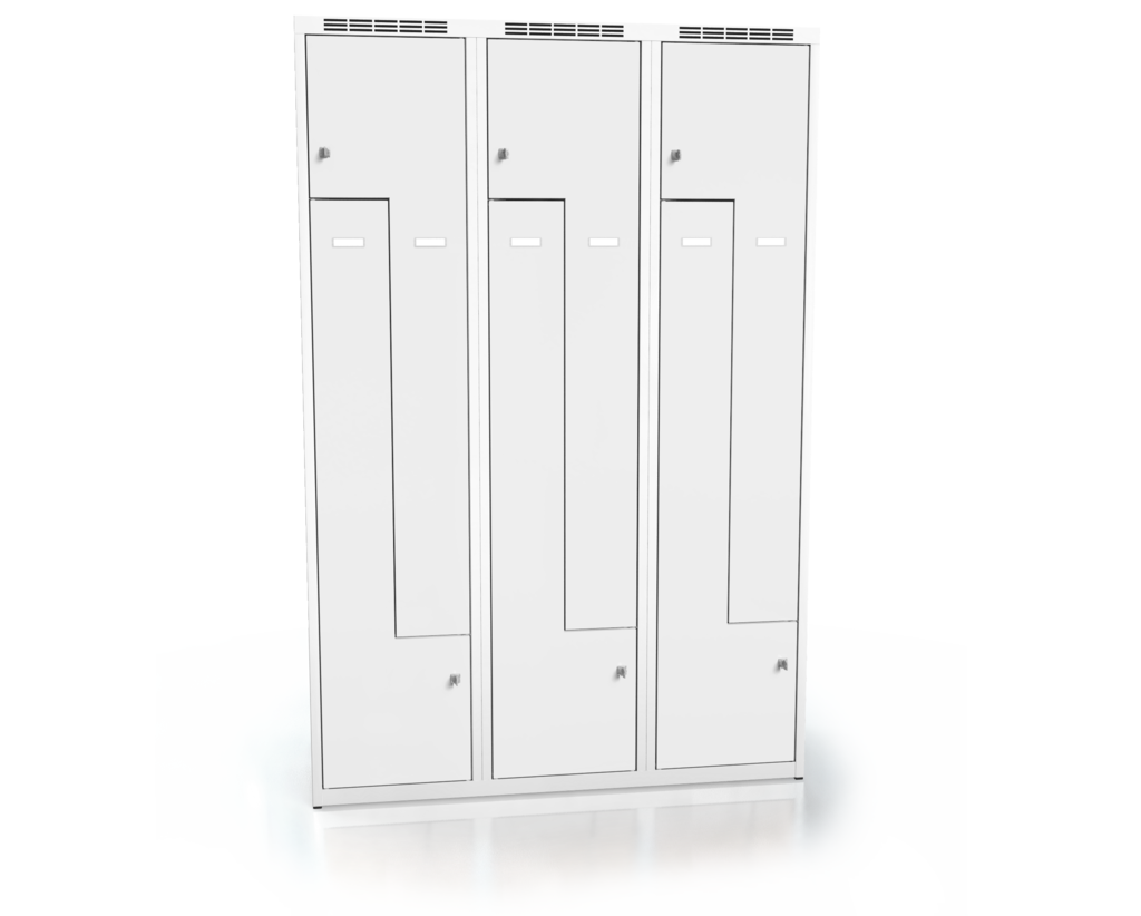 Kleiderschränke mit doppelwandige Tür in Z ALDOP 1800 x 1200 x 500