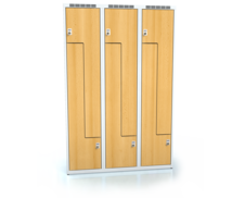 Kleiderschränke mit doppelwandige Tür in Z ALDERA 1800 x 1200 x 500