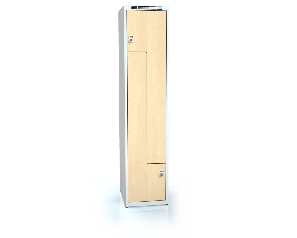Kleiderschränke mit doppelwandige Tür in Z ALDERA 1800 x 400 x 500