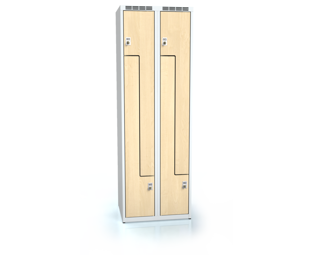Kleiderschränke mit doppelwandige Tür in Z ALDERA 1800 x 600 x 500