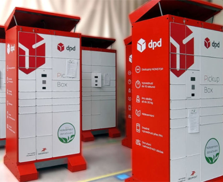 Off-Grid-Paketzustellstationen für DPD